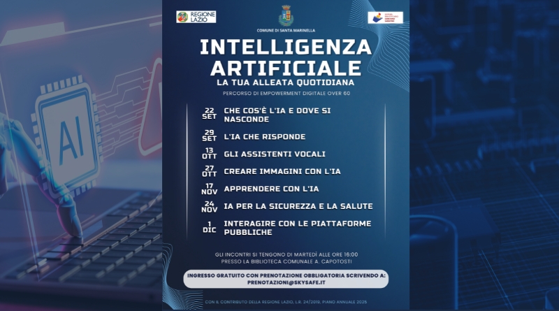 radiotusciaevents.com La Biblioteca Onlife, progetto sull’Intelligenza Artificiale a Santa Marinella