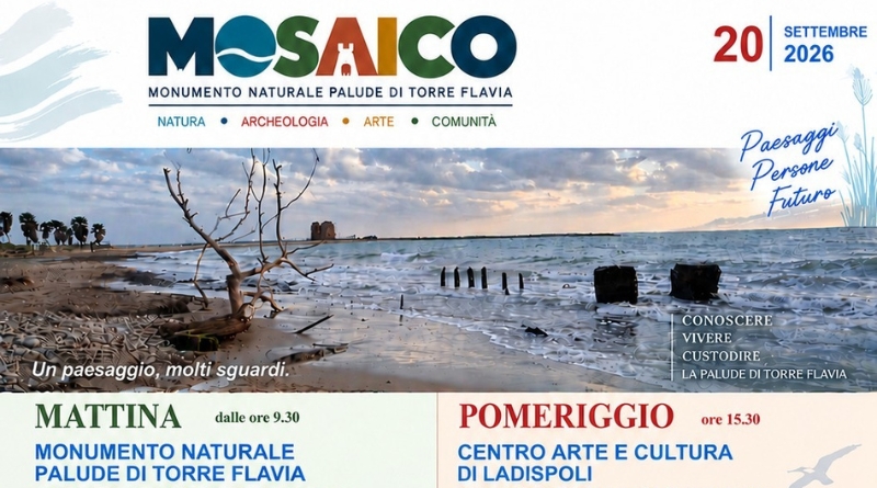 radiotusciaevents.com MOSAICO Torre Flavia, giornata dedicata alla Palude di Torre Flavia a Ladispoli
