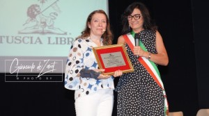 Tuscia Libris 2026, Roberta Mezzabarba con Raffaella Bruti Vicesindaco di Bolsena