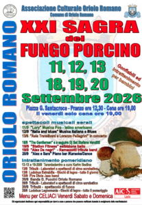 radiotusciaevents.com A settembre, a Oriolo Romano, il profumo del bosco arriva direttamente in tavola.