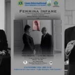 radiotusciaevents.com Locandina dello spettacolo Femmina Infame con Tonia Argento, Luigi Del Vecchio e Karol Colosi, il 6 novembre 2026 a Ceglie Messapica.