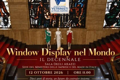 “Window Display nel Mondo” compie dieci anni: lunedì a Roma il decennale al Ministero delle Imprese e del Made in Italy