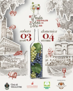 Velletri, tutto pronto per la 95ª Festa dell'Uva e dei Vini il 3 e 4 ottobre 2026